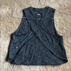 Lululemon cross back crop top